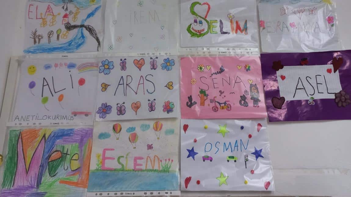 1/A Sınıfı İsim Köşemiz